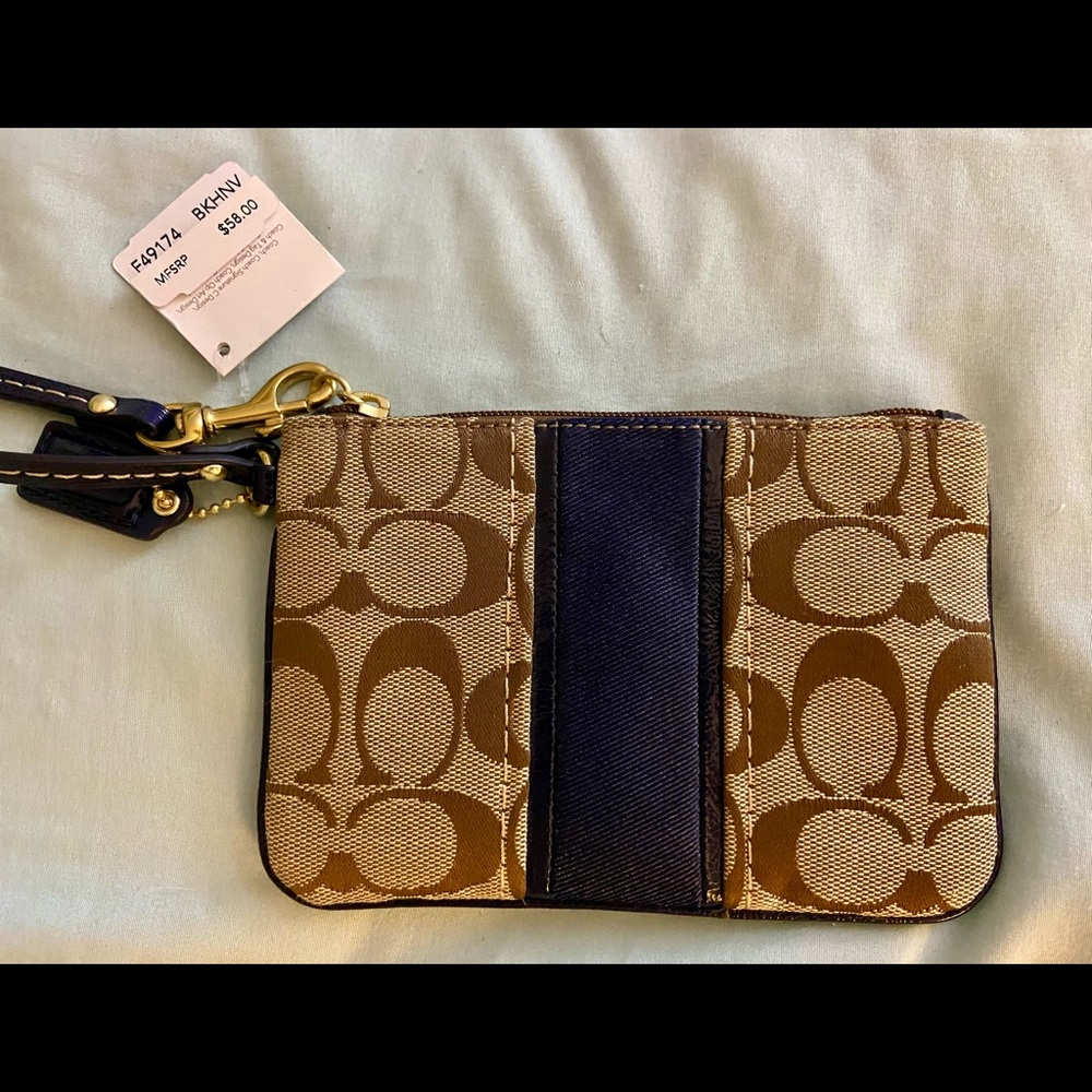 Brand New Coach Wristlet/Wallet